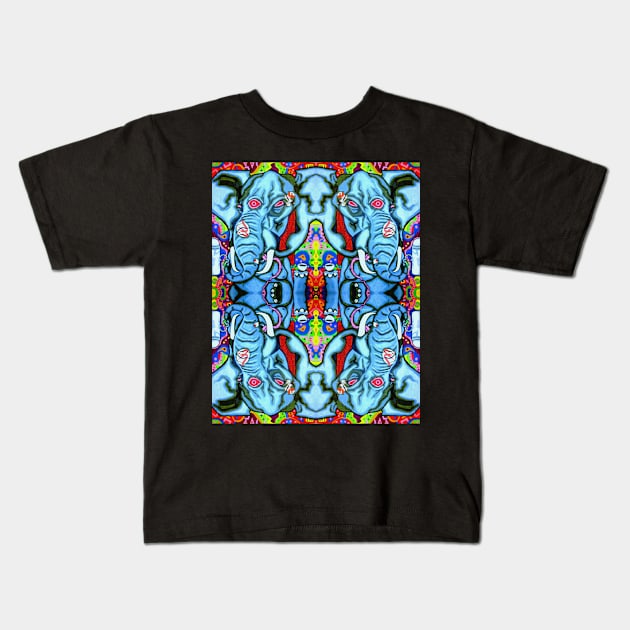 They Don't Share Ming Tea PATTERN Kids T-Shirt by Jacob Wayne Bryner 